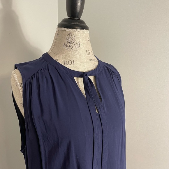 Old Navy sleeveless mini dress dark blue navy color size M - Picture 4 of 6